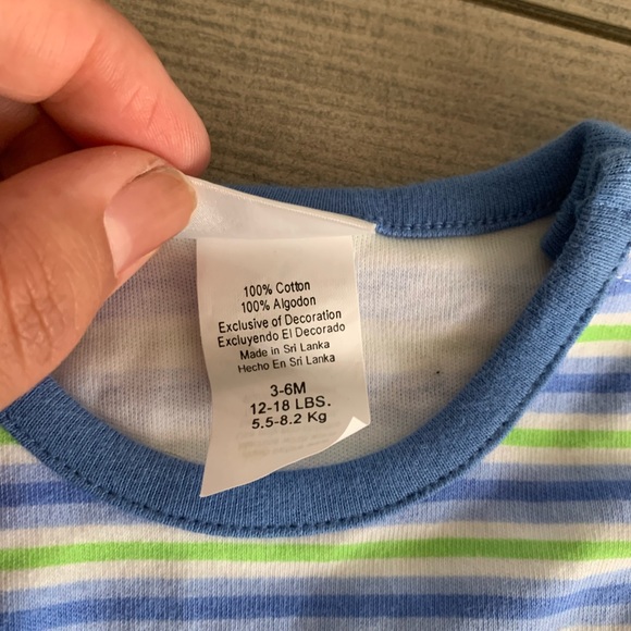 Carter’s NWT baby sleeveless romper sz 3-6 months - Picture 6 of 9